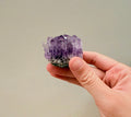 Amethyst mini cluster with base